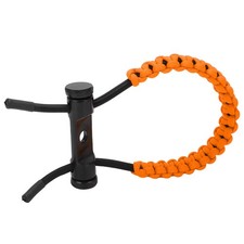 (Orange) Comfortable Braided Bow Wrist Sling Adjustable Strap For