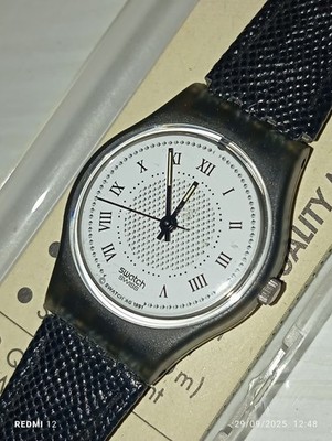 SWATCH LADY 1991 DEBÜTANT LM106 NEU VOLL FUNKTIONSFÄHIG