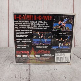 ECW: Hardcore Revolution (Sega Dreamcast, 2000) - NO MANUAL - Tested Working