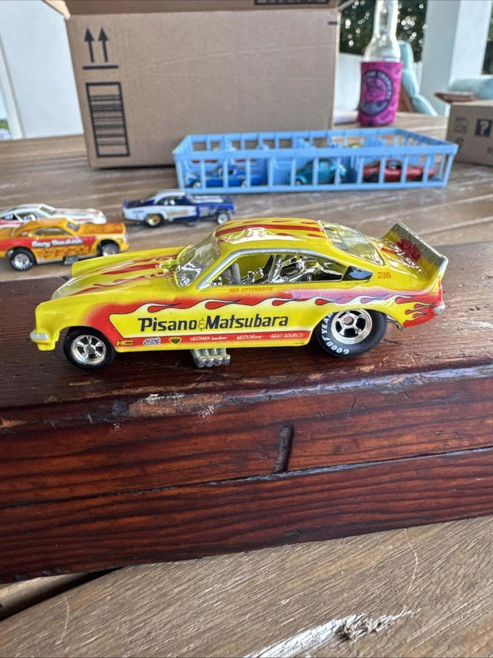 Hot Wheels Pisano 74 Vega Dragstrip Demon - CASI COMO NUEVO - Jinetes reales de colección Foto 4 de 4