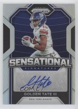 2020 Panini Prizm Sensational Signatures /35 Golden Tate III #64 Auto ib1