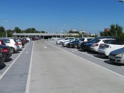 Photo 6x4 Upper level - North Yard car park Basingstoke 2 c2017