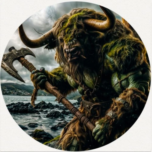 Hayleybug 1 oz Labyrinth Lord silver Ruthenium Plate w/ COA mintage 5 Round #1