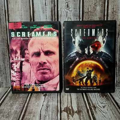 Screamers 1 & 2: The Hunting DVD Lot of 2 Sci-fi Horror Bundle Killer Robots