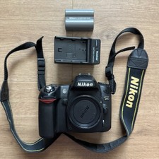 Nikon D80 DSLR Camera Body For Parts Error As Is w/ Battery Charger Strap