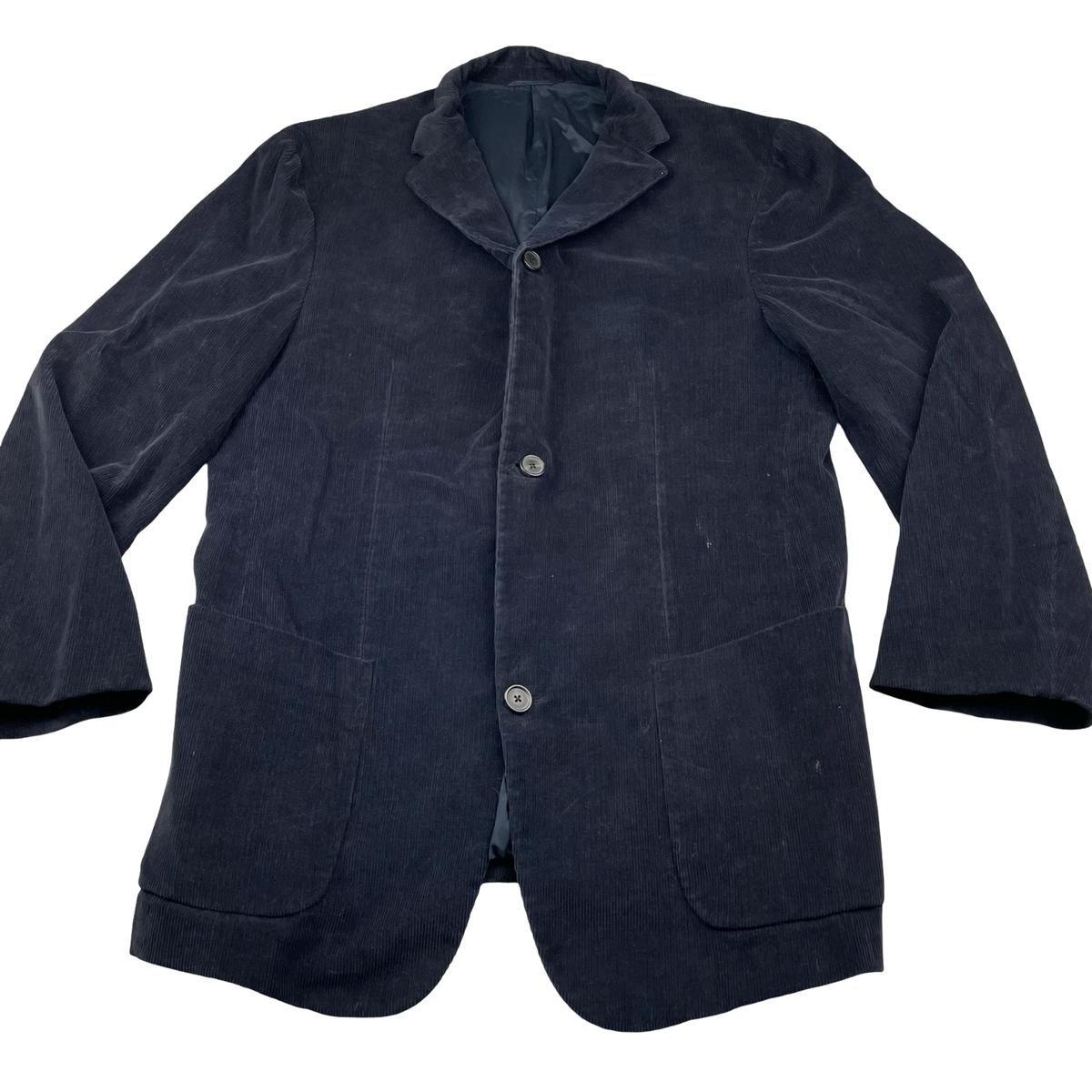 BurberryProrsum 14aw プローサム ベイリー　テーラード Burberry Prorsum Men's Pilaff Corduroy Blazer Navy Blue • Italy