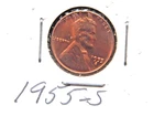 1955 (S) Lincoln Penny
