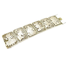 Asiatisches Mega Designer Armband 935er Silbe...
