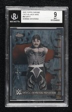 2025 Topps Chrome WWE x Cactus Jack Dirty Dominik Mysterio #56 BGS 9 MINT 3hd