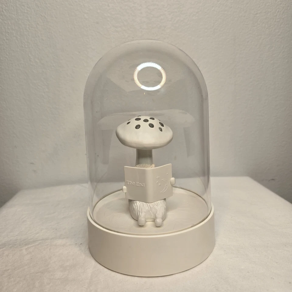IKEA Strala LED Table Decoration Hedgehog White Xmas Lamp Night Light Mushroom - Image 2 of 4