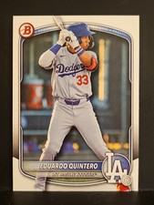 2025 Bowman Draft #111 Eduardo Quintero DODGERS