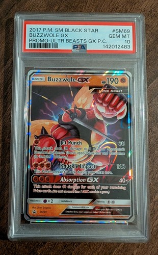 Buzzwole-GX graded PSA 10 for sale on eBay