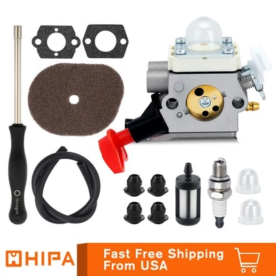 Carburetor Kit for Stihl FS56RC FS70R FS56 FS56R FS56C FS40 FS50 4144 120 0608 - Image 1 of 4