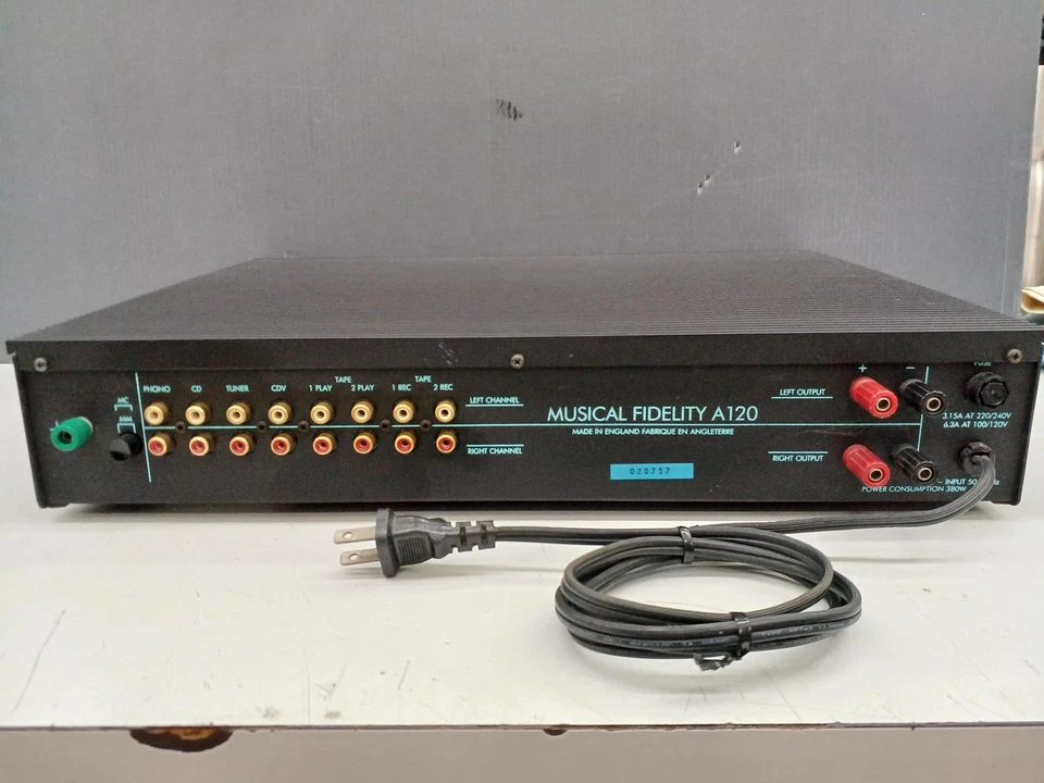 Musical Fidelity A120 Integrierter Verstärker Gebraucht Aus Japan - Bild 4 von 4