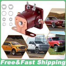 12V Heavy Duty Solenoid Relay Red Fits For Ford Starter Car SW3 B6AZ-11450-A
