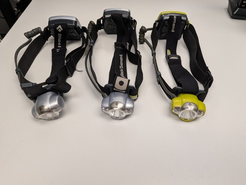 Black Diamond Headlamps (3)
