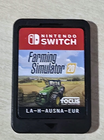 Farming Simulator 20 Game Cartridge Nintendo Switch Tested Working