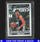 Victor Wembanyama 2025 Optic Net Marvels Insert Auto San Antonio Spurs 2