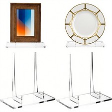 Porte-livres acrylique stable ?? afficher pour photos livres et cartes postales