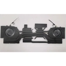 For MSI Creator A16 AI+ A3HVEG MS-15FK Laptop CPU GPU Cooling Fan with Heatsink