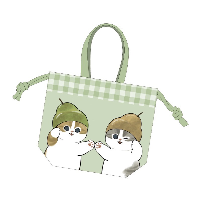 HY1344 Capsule toy mofusand Ebi-nyan figure keychain complete set