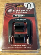 Odyssey Golf Putting Gates Training Aid Indoor/outdoor Putting Aid Set Of 2 New