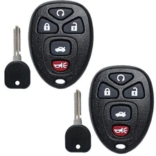 Key Fob Keyless Entry Transponder Ignition Key Fits for Chevy Malibu 2004-201...