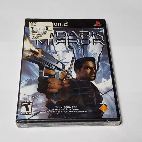 Dark Mirror Play 2 Completo Original Syphon Filter Dark Mirror Ps2 Original  Completo