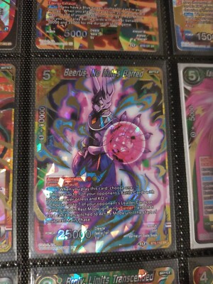 Dragon Ball Super Card Game - BT8-112 SR - Beerus, No Holds Barred *Near Mint*
