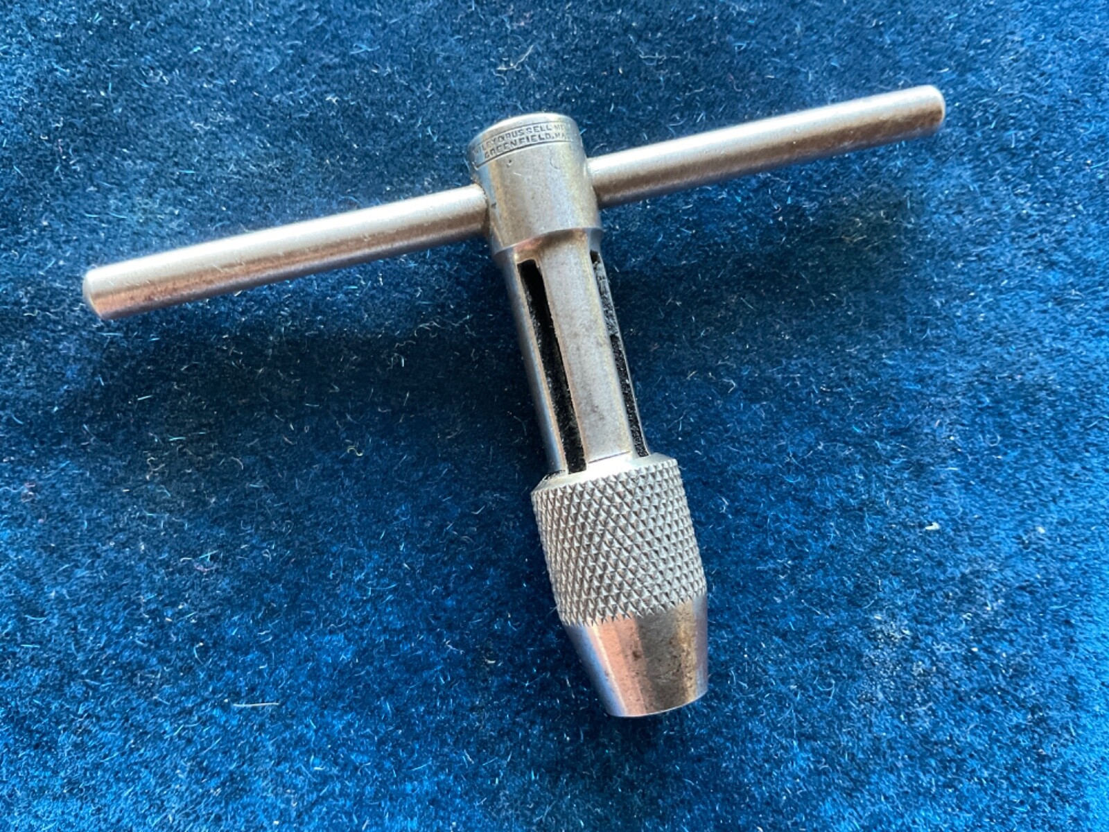 Vintage Wiley & Russell Tap T-Handle Tap Wrench Made In U.S.A 