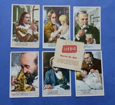 COLLECTION 6 Liebig Figures with Band SERIES NO.331 Microbe Hunters