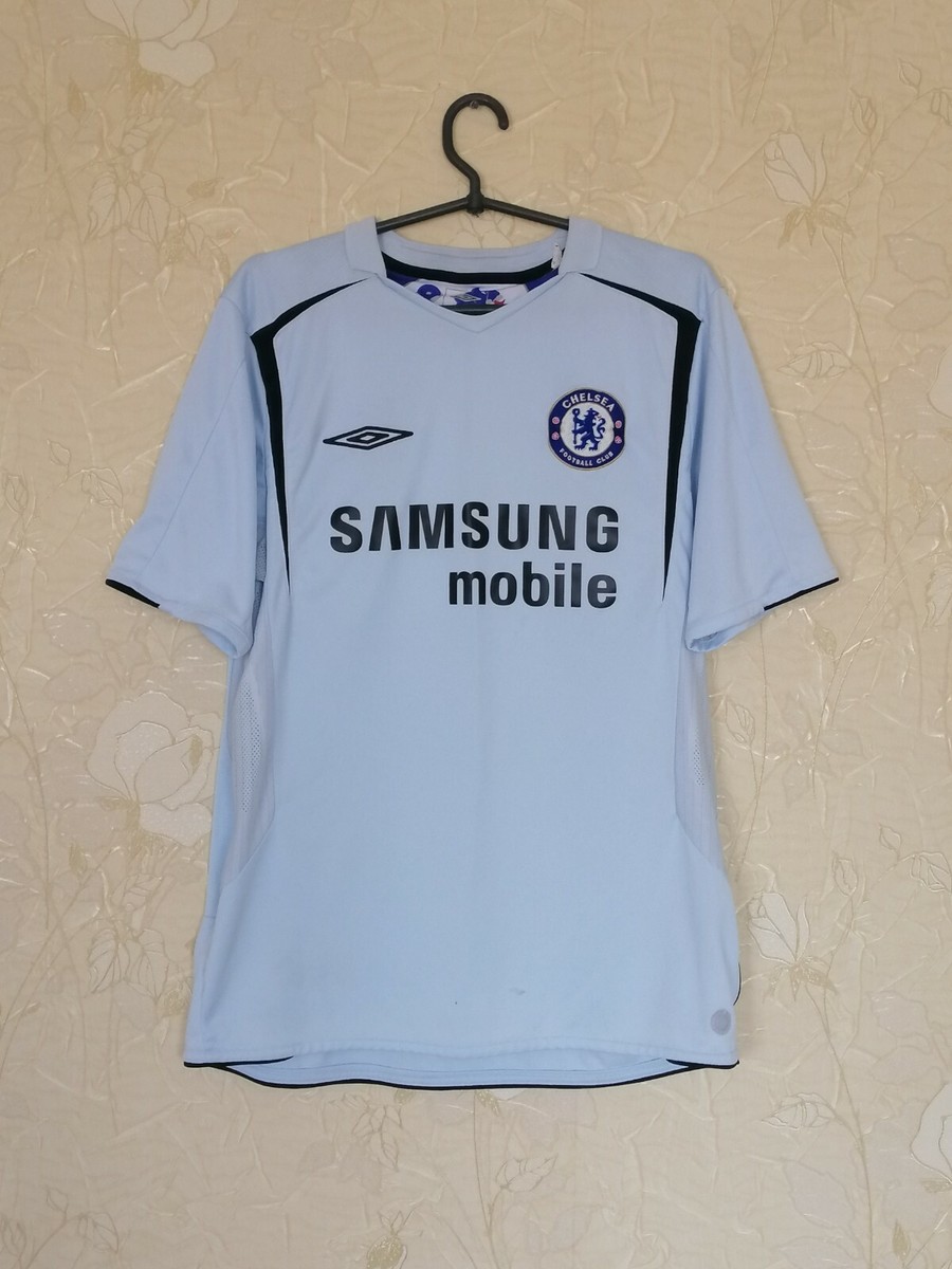 Chelsea 2005 - 2006 away football shirt jersey camiseta Umbro #26