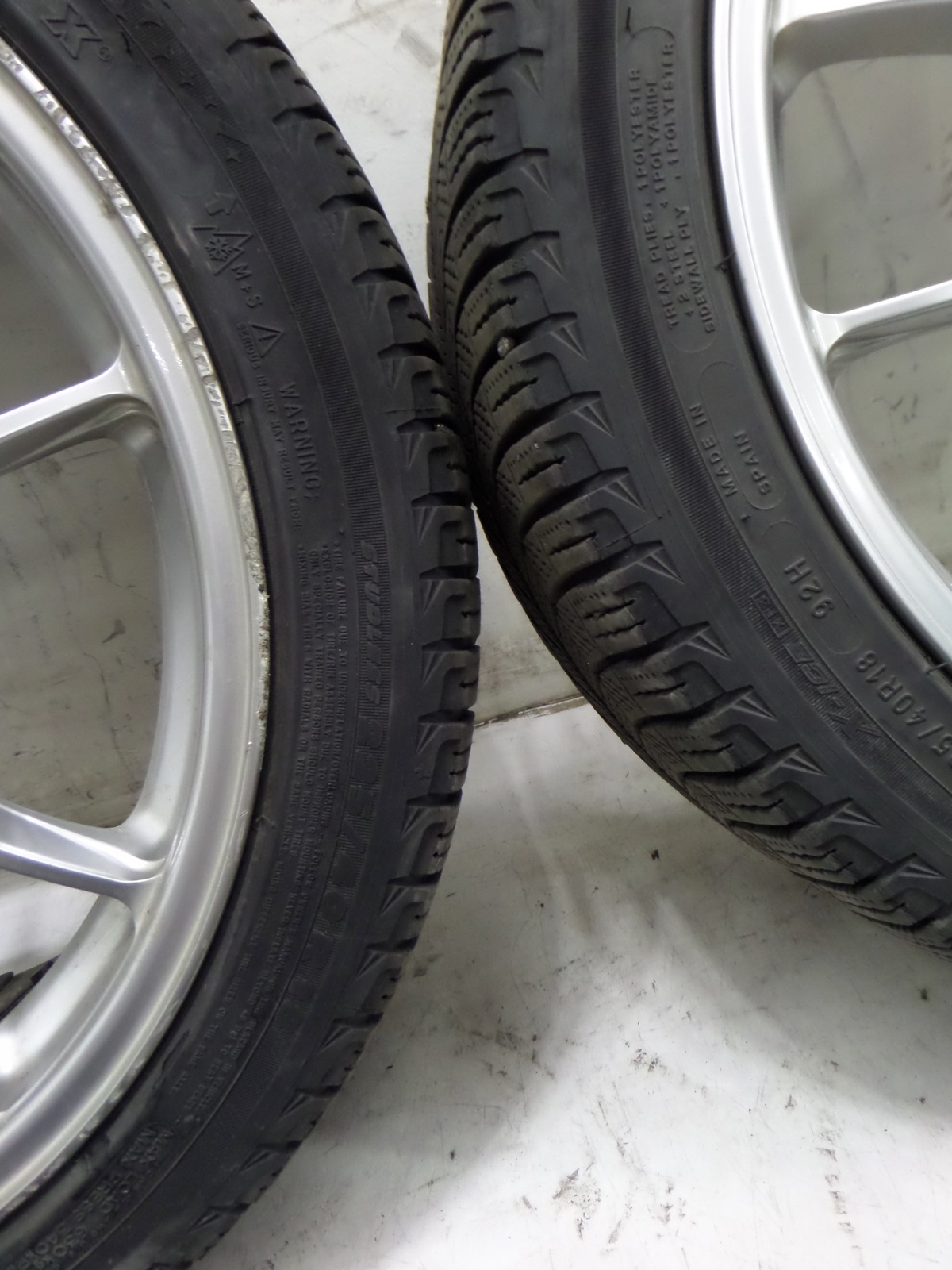 18"x8" Enkei PF01 Wheels VW Audi MK 5 6 7 8 Golf GTI Jetta A3 TT