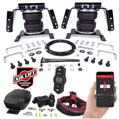 Air Lift LoadLifter5000 Bags Air Wireless Com for  17-24 Ford F350 Cab & Chassis