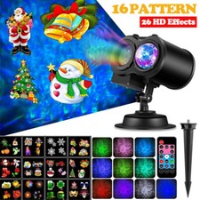 Efecto de 26 HD Proyector Laser Luces de Navidad Impermeable Para Exteriores Con