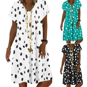 short sleeve kaftan dress