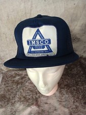Vintage Mill And Mining Specialties Hat Truckers Hat Patch Snapback Made In USA