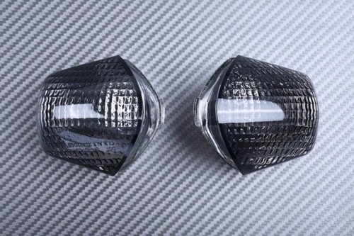 Caches Clignotants Avant Fumés Pour Honda CBR 600 F PC25 (1991-1994) - Neufs