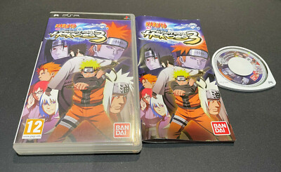 Naruto Shippuden Ultimate Ninja Heroes 3 PSP PAL ESPAÑOL