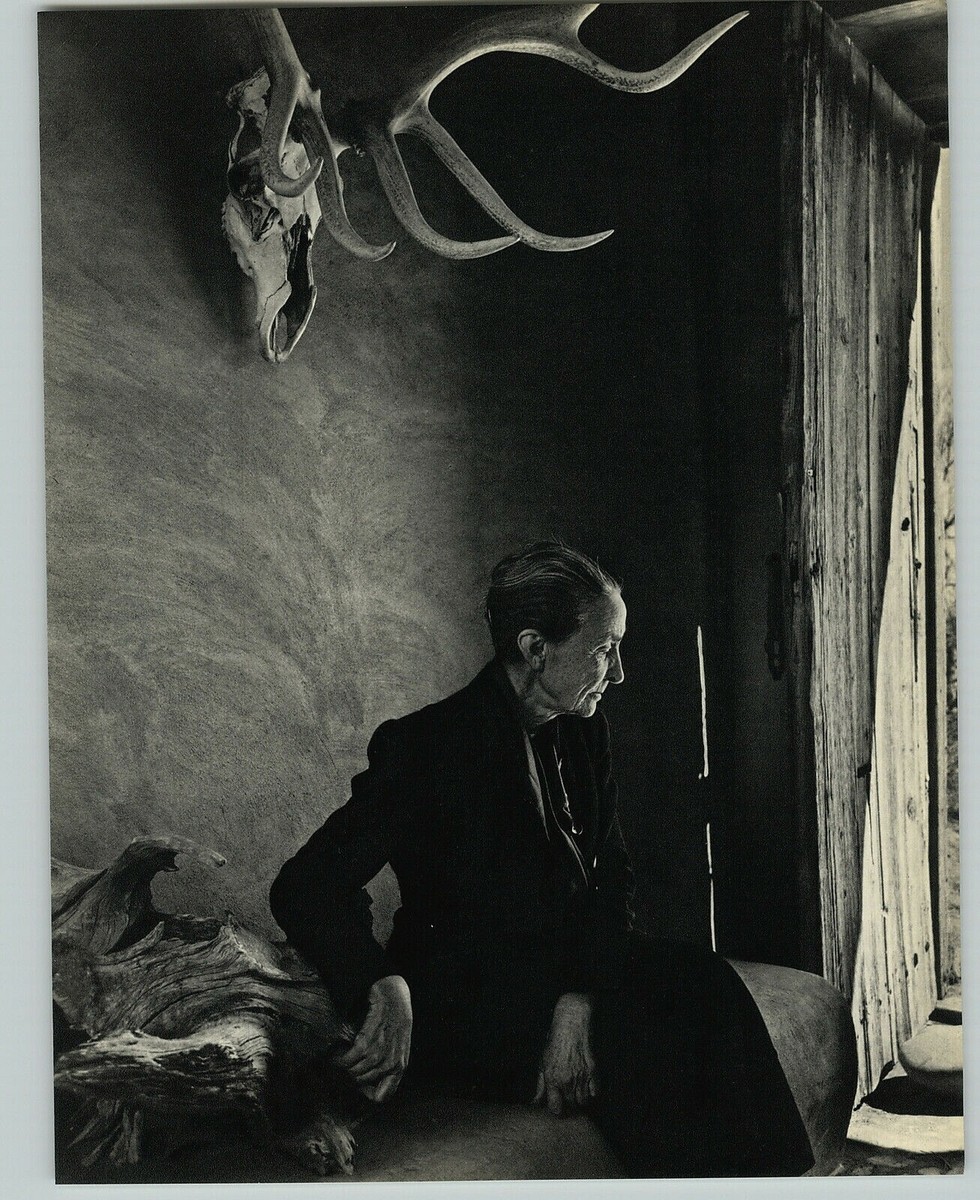 1956 1959 Yousuf Karsh Georgia O'Keeffe ORIGINAL Portrait Art