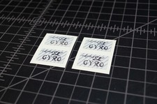 Decals for Odyssey Gyro Cables - White - 80s/90s Style