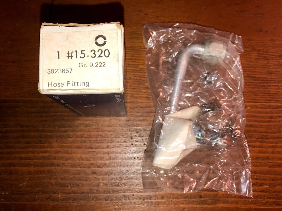 Nuevo de Lote Antiguo GM Delco 1955-1974 Oldsmobile 88 98 Cutlass 442 Toronado A/C Manguera Montaje Foto 2 de 4