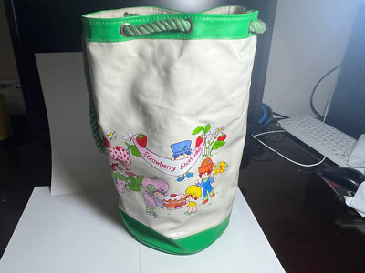 RUCKSACK-TASCHE-TASCHE PUPPE STRAWBERRY SHORTCAKE VINTAGE 80er