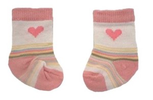 Heart Socks Fits 18 inch American Girl Dolls Heart Socks Fits 18 inch American Girl Dolls