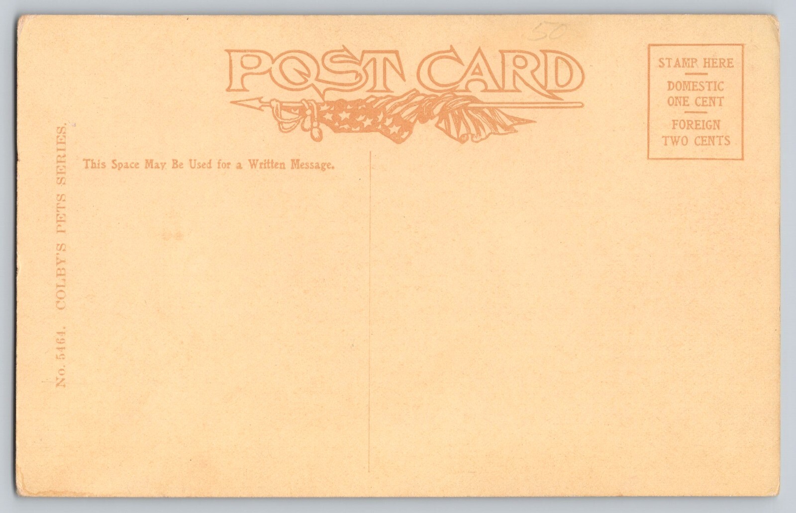 Postcard Cat Kitten I Wish Someone Would Call Me Dearie Unposted c1911