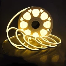 110V LED Neon Rope Strip Lights Waterproof for Commercial Building Floor Ceiling