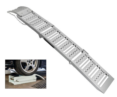 Auffahrrampe 1,96m 350kg max. 1150kg Rampe Laderampe klappbar Auffahrschiene