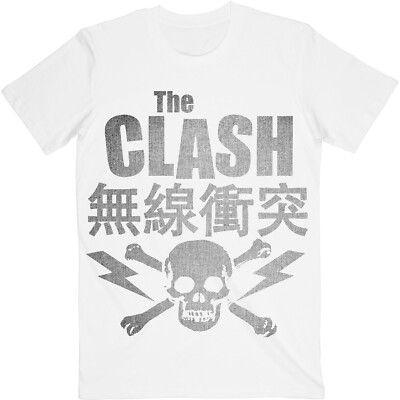 The Clash Skull T-Shirt Men's 100% Soft Cotton Band Tee USA Shipping Unisex