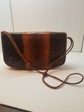 Purse - Vintage Handcrafted Snake Skin
