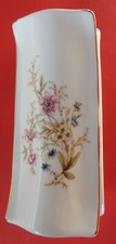 Blumenvase Goldrand Cister la Palma Cartagena Blumenmuster